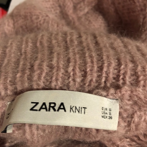 Wool/mohair mauve sweater - Picture 3 of 3